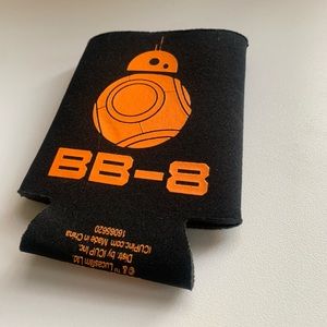 NWOT BB-8 Star Wars Orange & Black Beer Koozie/Soda Can Cooler | SF Giants Color